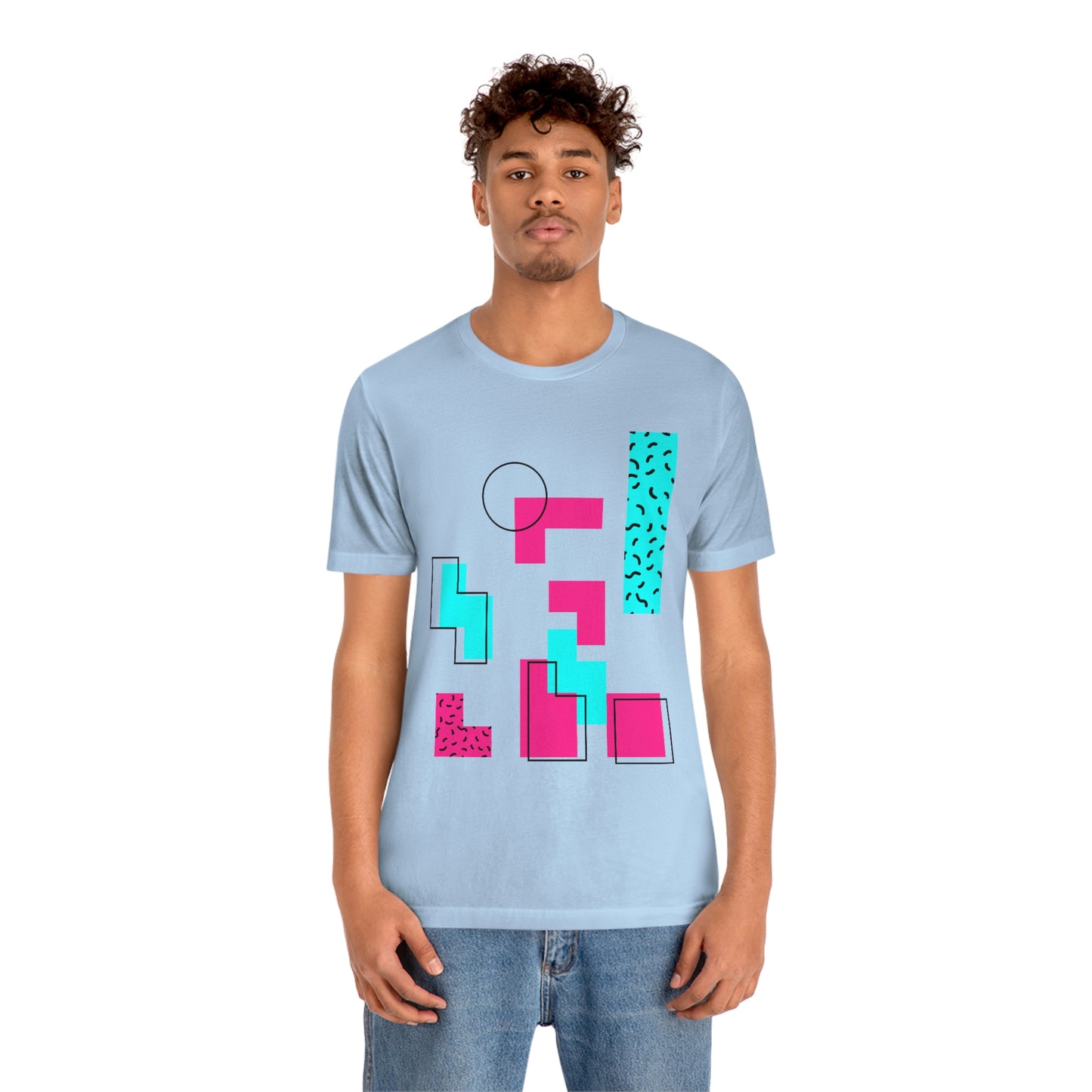 Tetris Retro Style Unisex Jersey Short Sleeve Tee