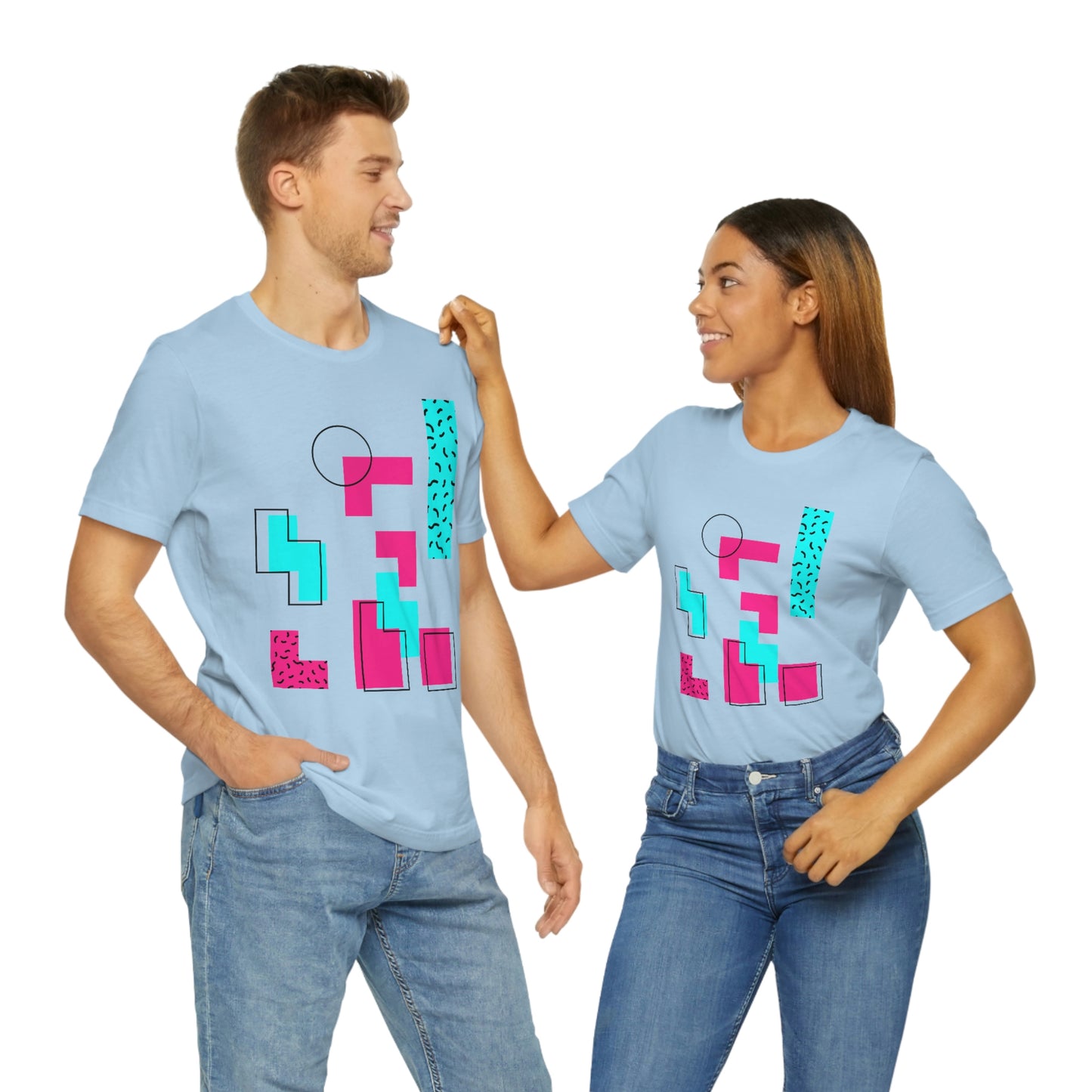 Tetris Retro Style Unisex Jersey Short Sleeve Tee