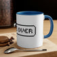 Game Over Accent Coffee Mug, 11oz