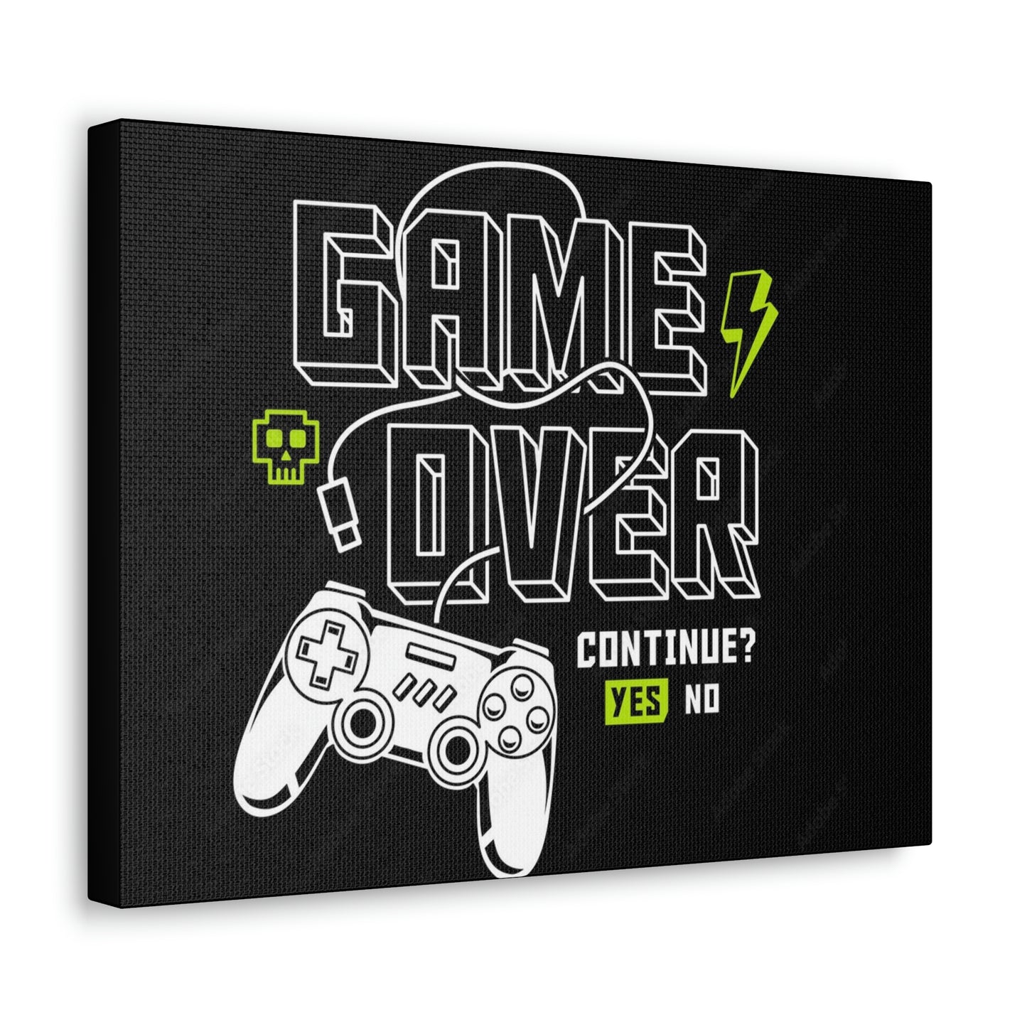 Game Over Canvas Gallery Wraps