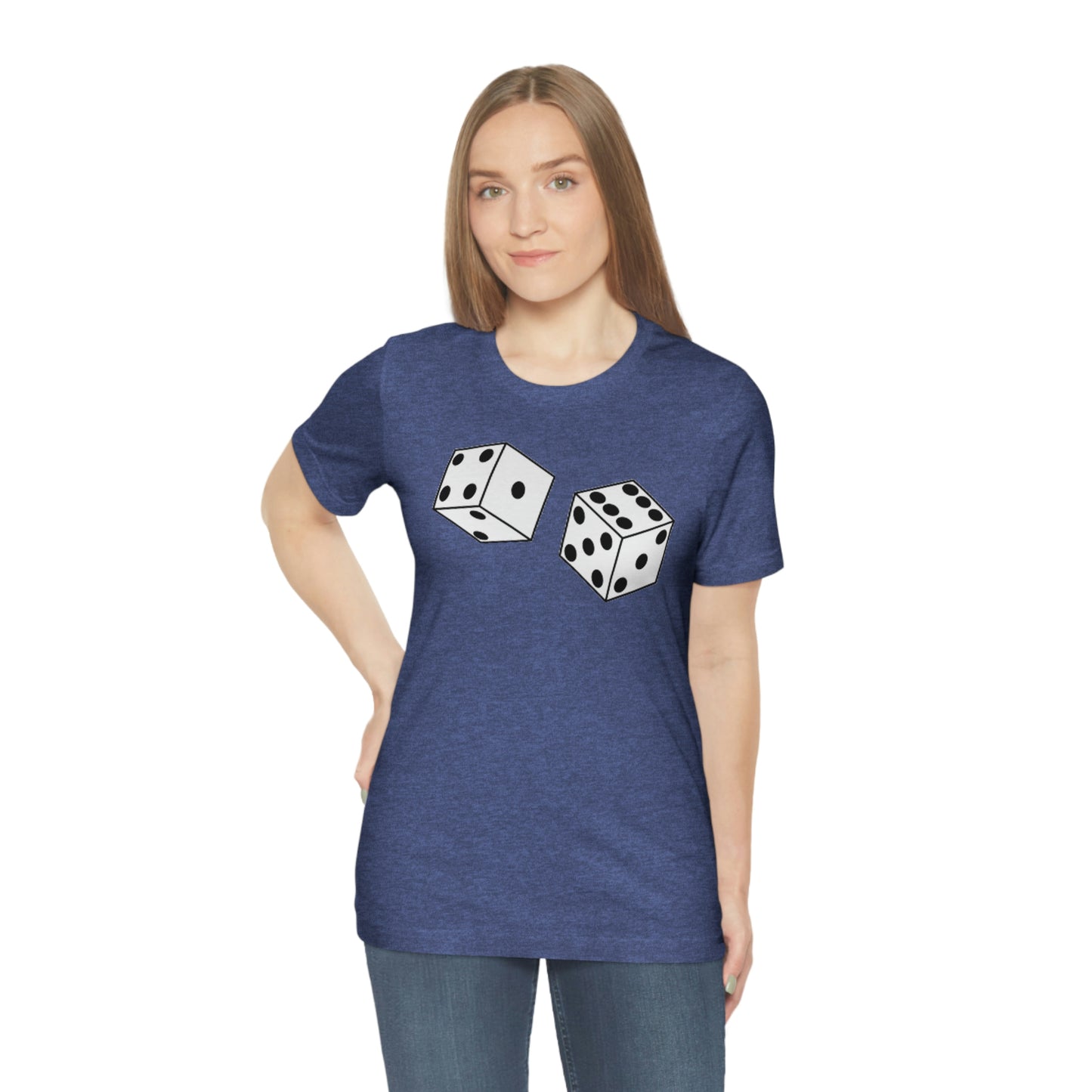 Dice Roll Unisex Jersey Short Sleeve Tee