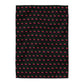Cherries 8 Bit Video Game Style Duvet Cover