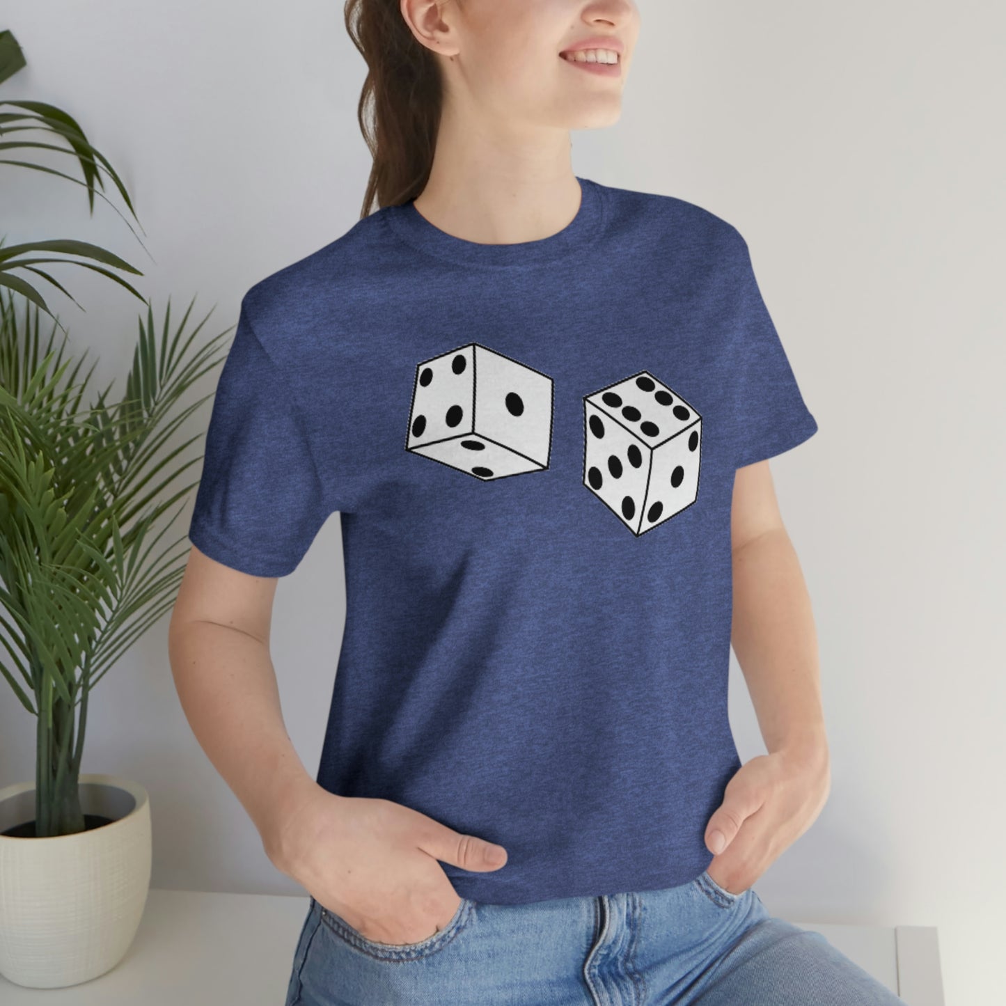 Dice Roll Unisex Jersey Short Sleeve Tee