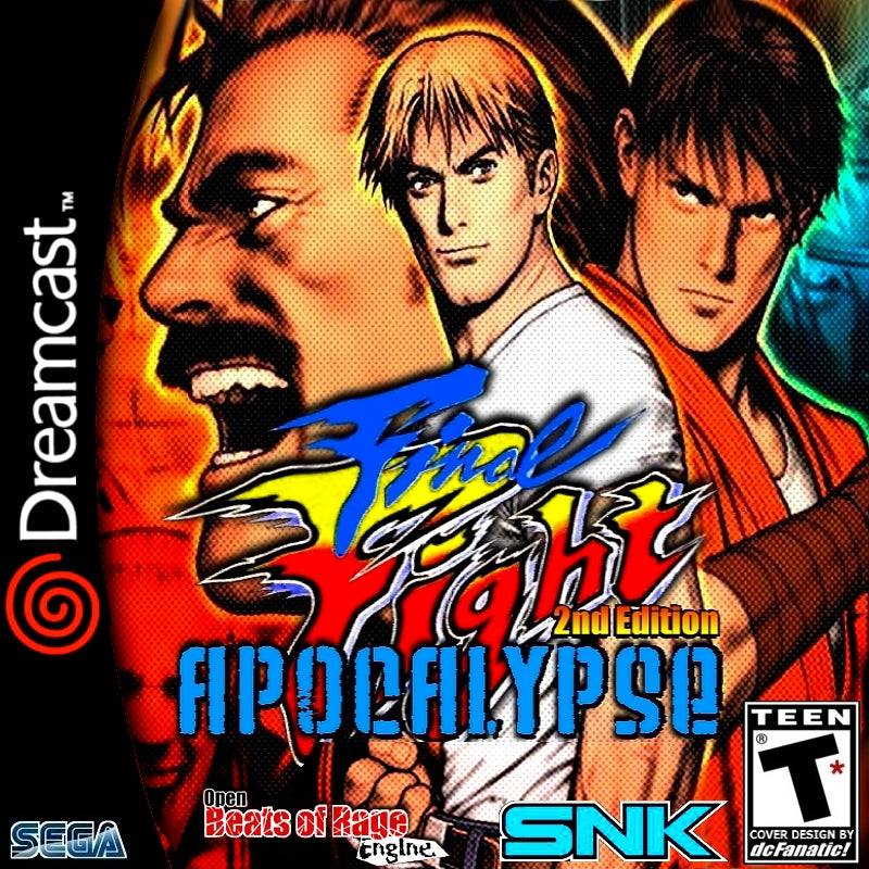 Final Fight Apocalypse 2nd Edition Sega Dreamcast Game