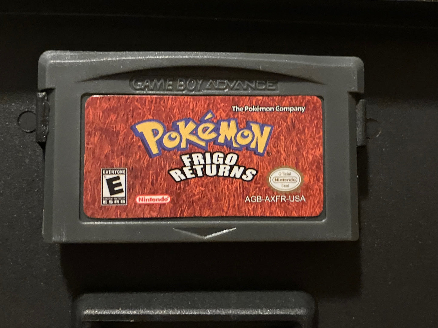 Pokemon Frigo Returns Nintendo Game Boy Advance Video Game