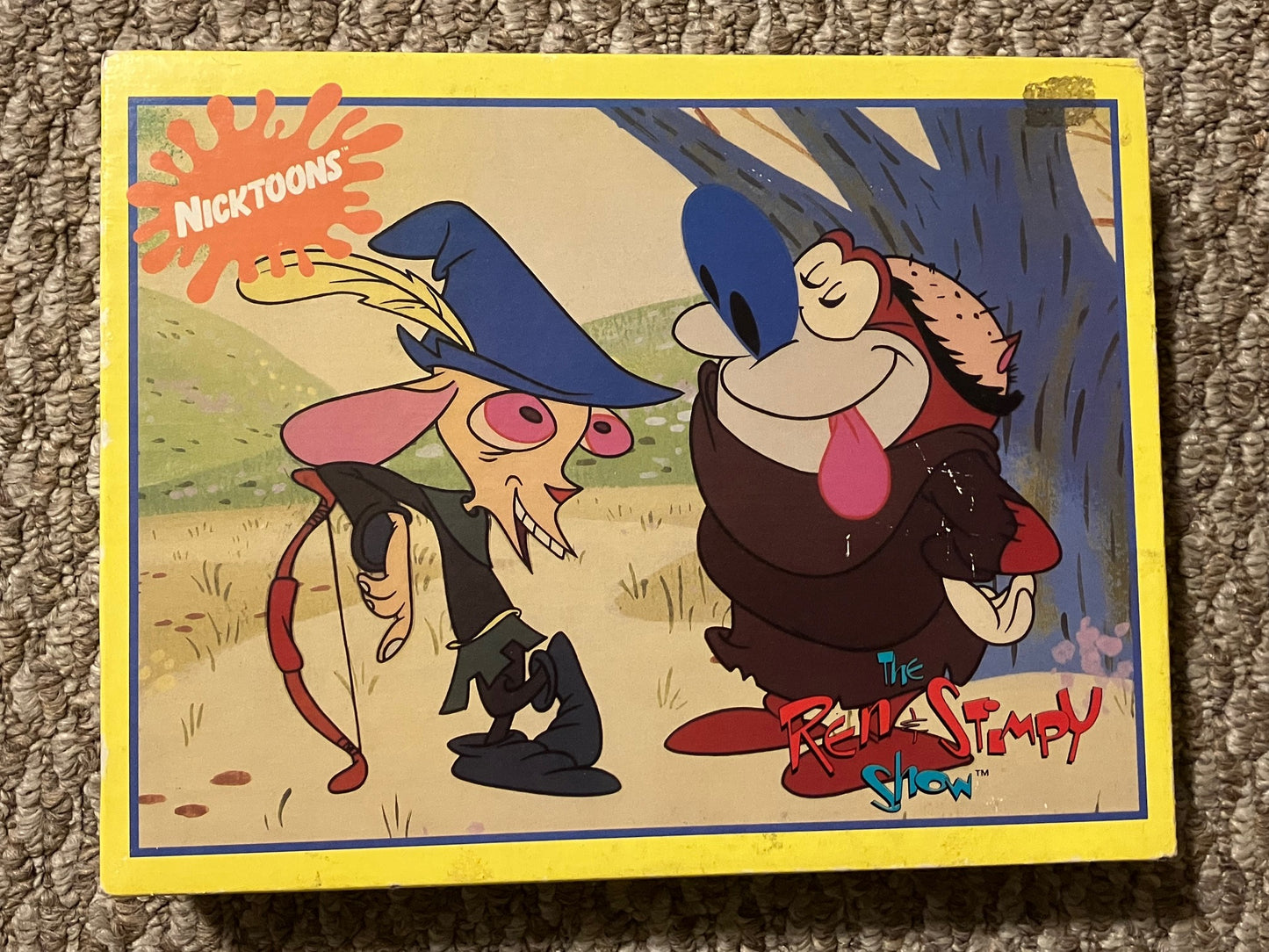 Nicktoons The Ren & Stimpy Show 100 Piece Jigsaw Puzzle. UNOPENED! Very Rare!