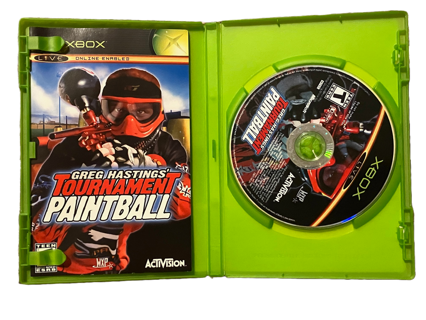 Greg Hastings' Tournament Paintball Original Xbox Complete