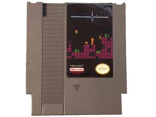 Metroid X Nintendo NES Video Game