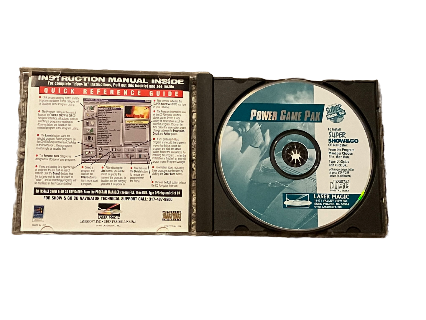 Power Game Pak Vintage PC Game (1995)