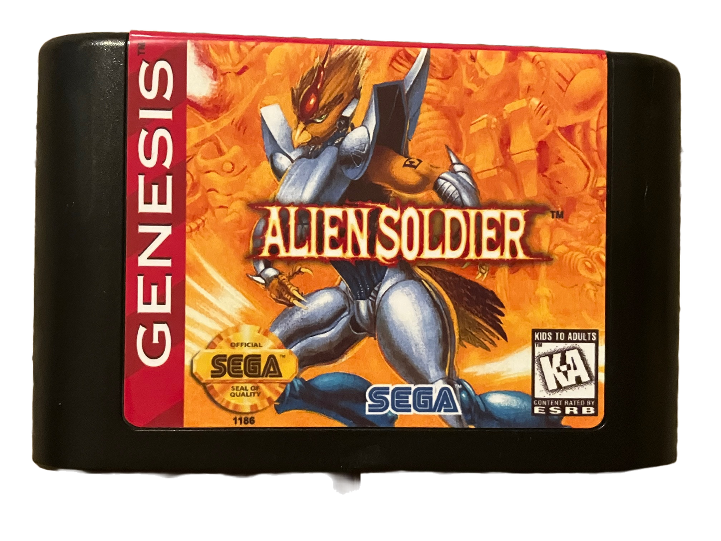 Alien Soldier Sega Genesis Video Game