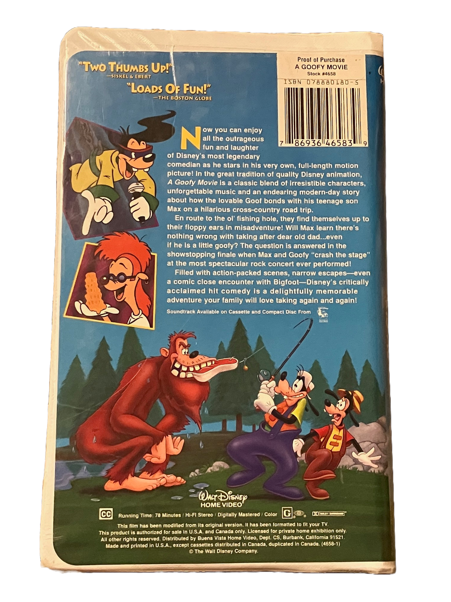 A Goofy Movie Used VHS Movie