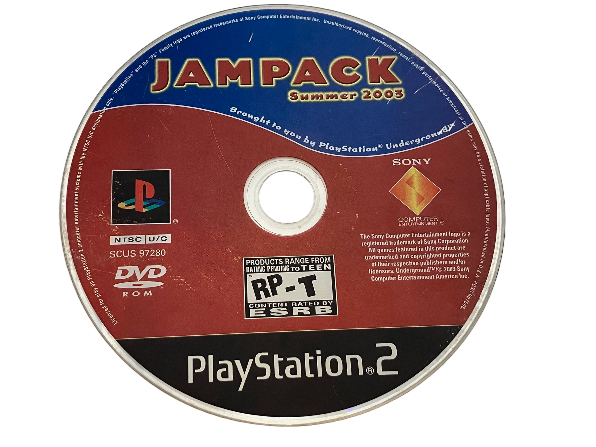 Playstation 2 Jampack Summer 2003 