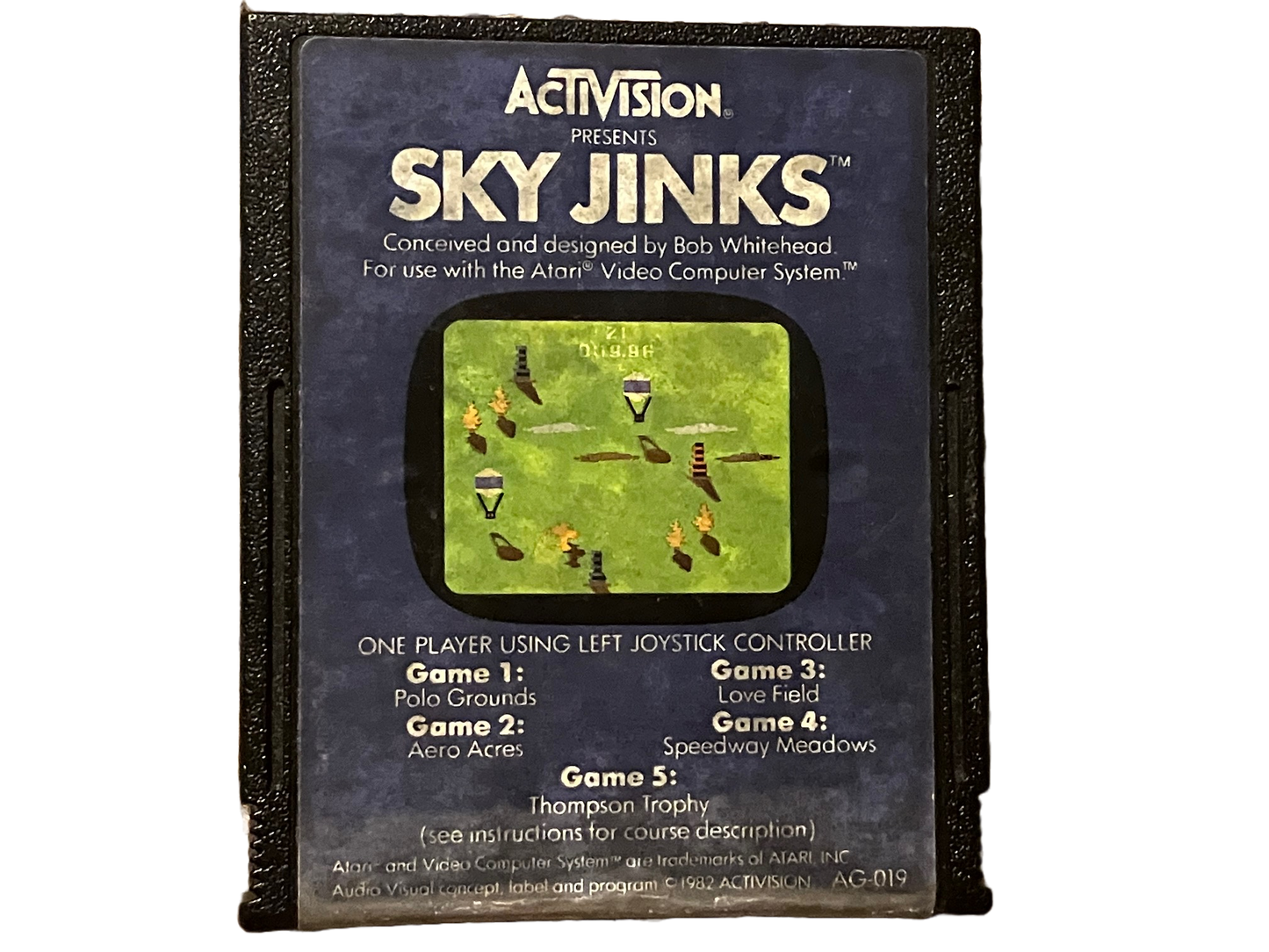 Sky Jinks Atari 2600 Video Game