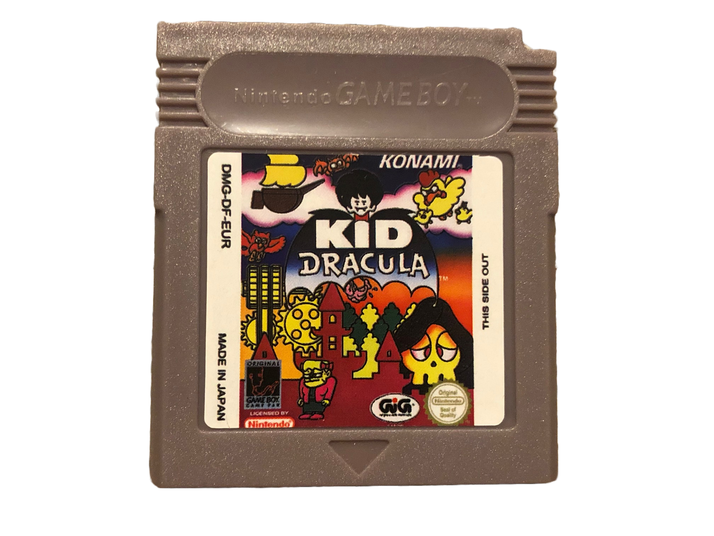 Kid Dracula Nintendo Game Boy Color Video Game