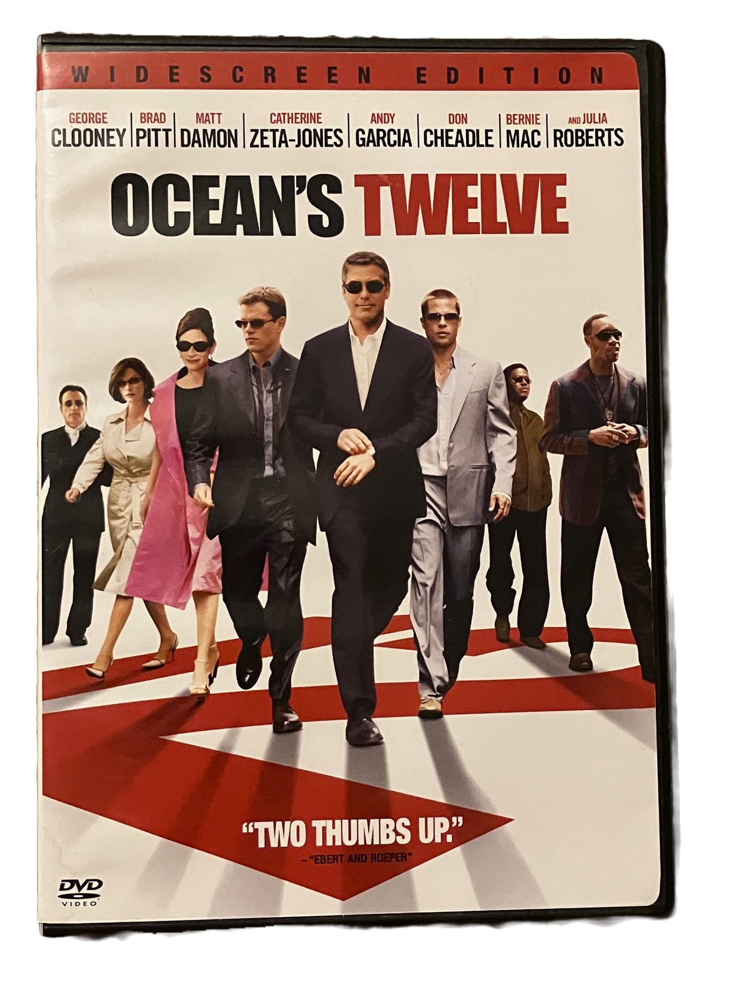 Ocean's Twelve Used DVD Movie. George Clooney & Brad Pitt