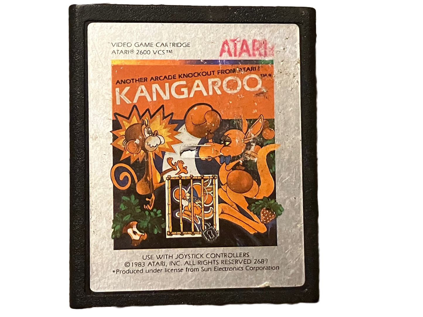 Kangaroo Atari 2600 Video Game