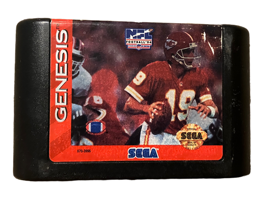 NFL 94 Sega Genesis Video Game