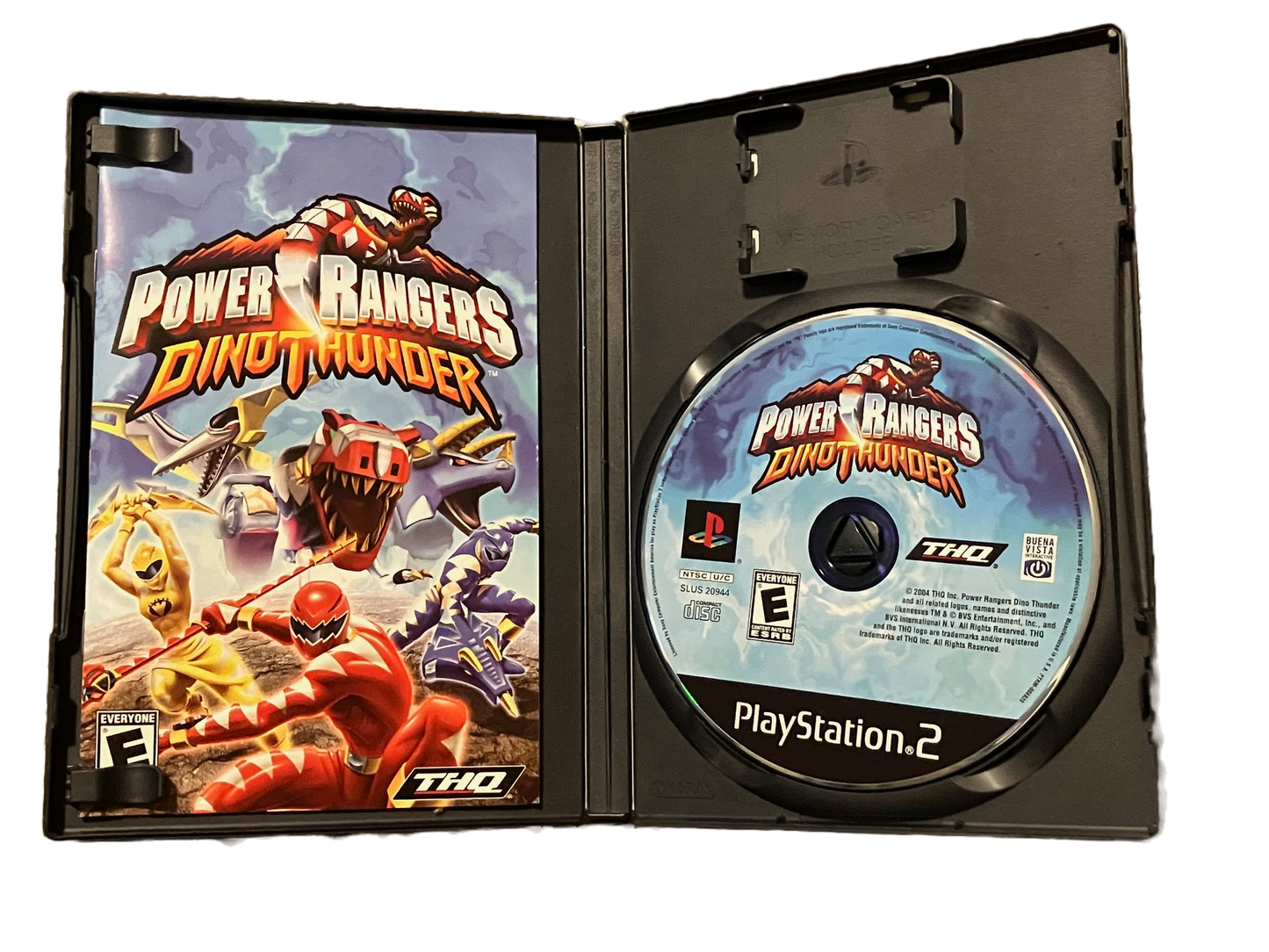 Power Rangers Dino Thunder Sony PlayStation 2 PS2 Complete