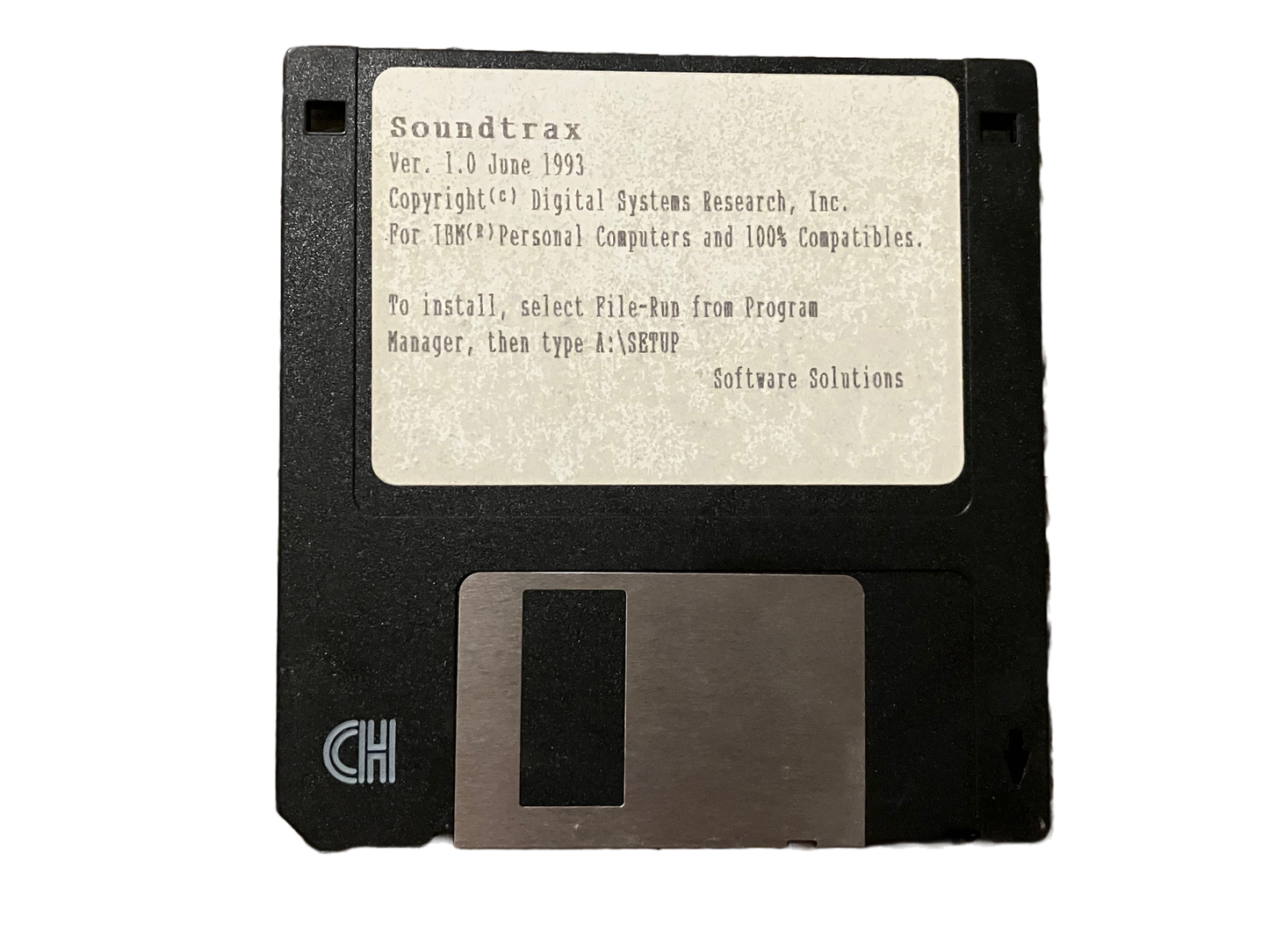 Soundtrax Vintage PC MS Dos Floppy