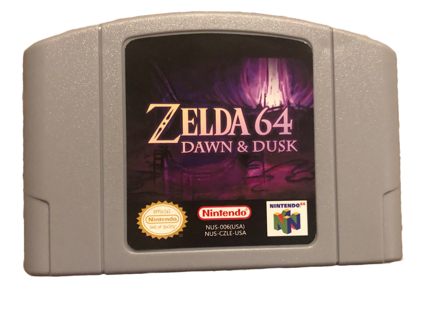 Zelda 64 Dawn & Dusk Nintendo 64 N64 Video Game.