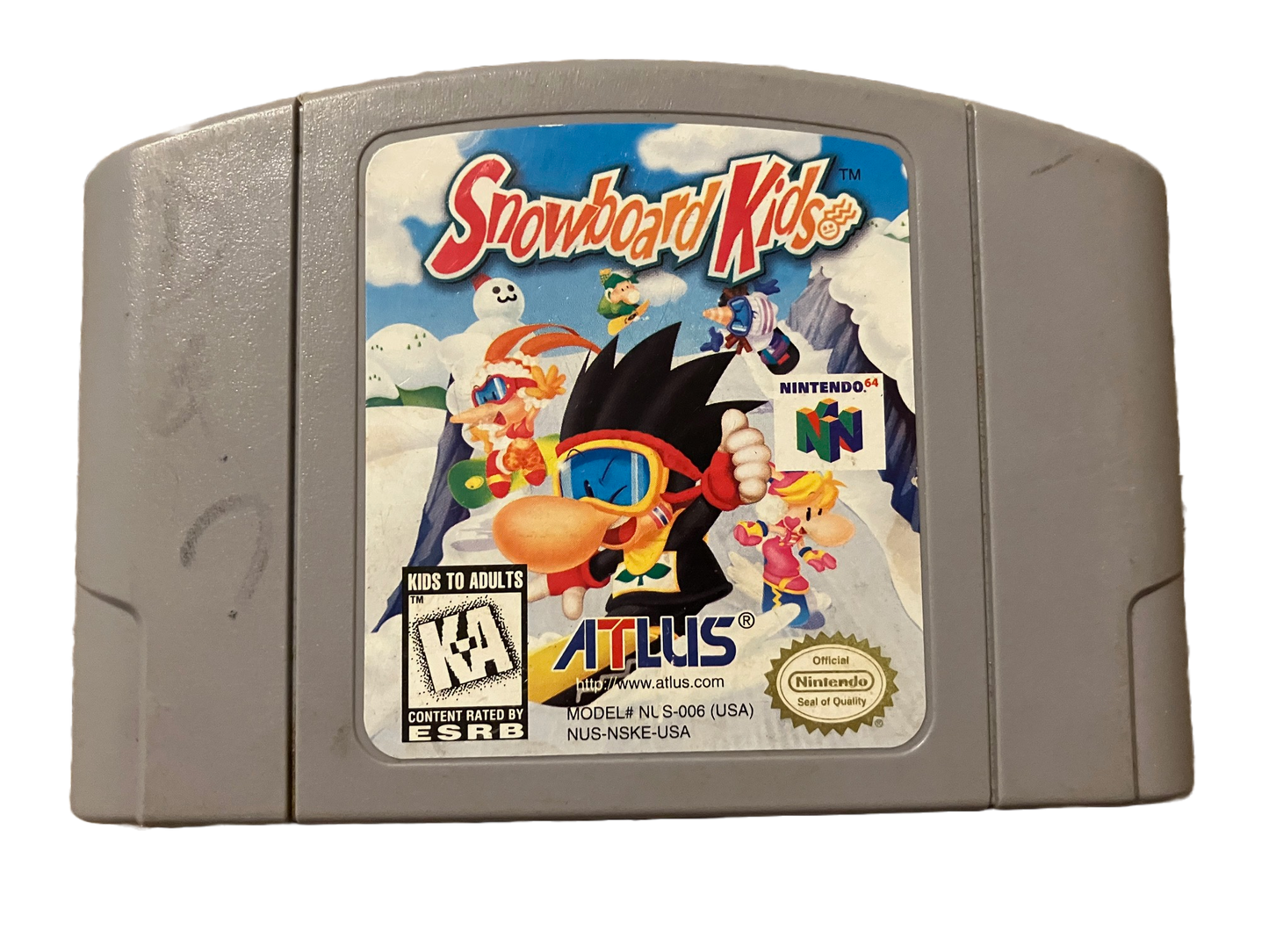 Snowboard Kids Nintendo 64 N64 Video Game