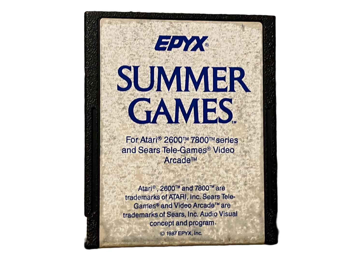 Summer Games Atari 2600 Video Game