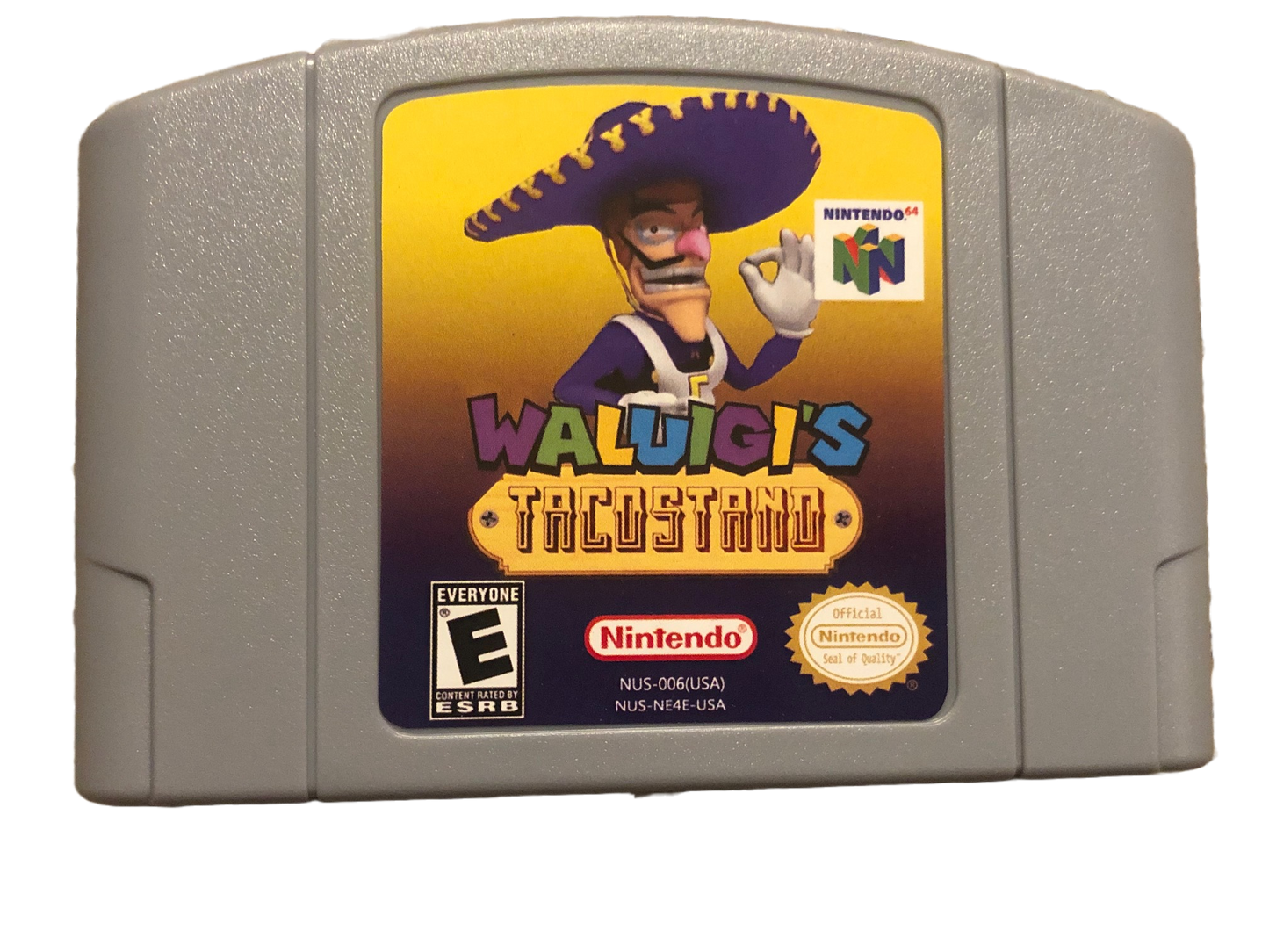 Waluigi's Taco Stand Nintendo 64 N64 Video Game