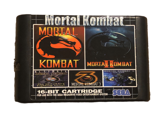 Mortal Kombat 5 in 1 Sega Genesis Video Game