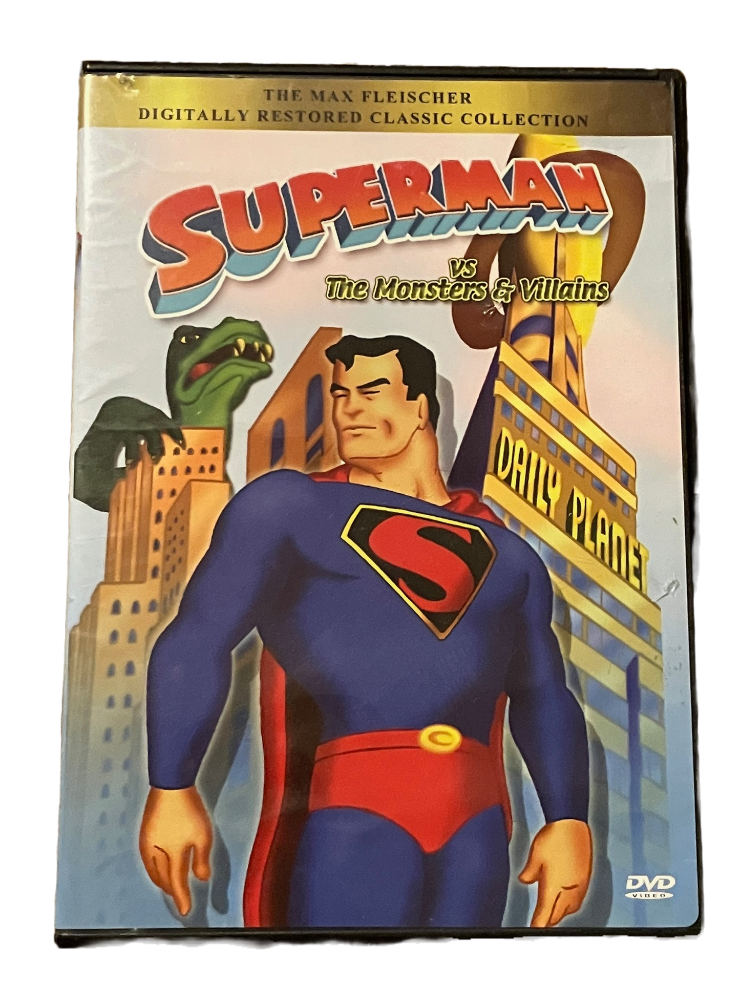 Superman vs The Monsters & Villains Used DVD Movie.