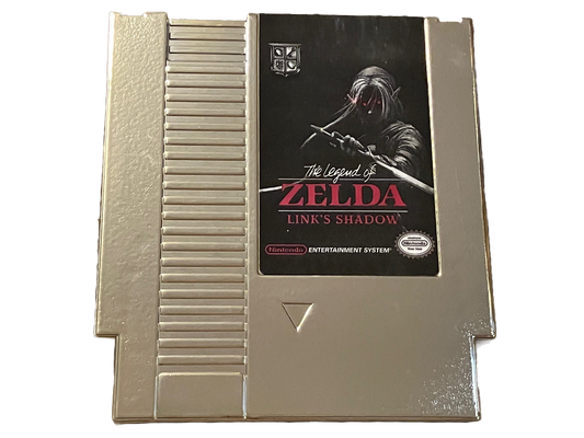 The Legend of Zelda Links Shadow Nintendo 8 Bit NES Video Game