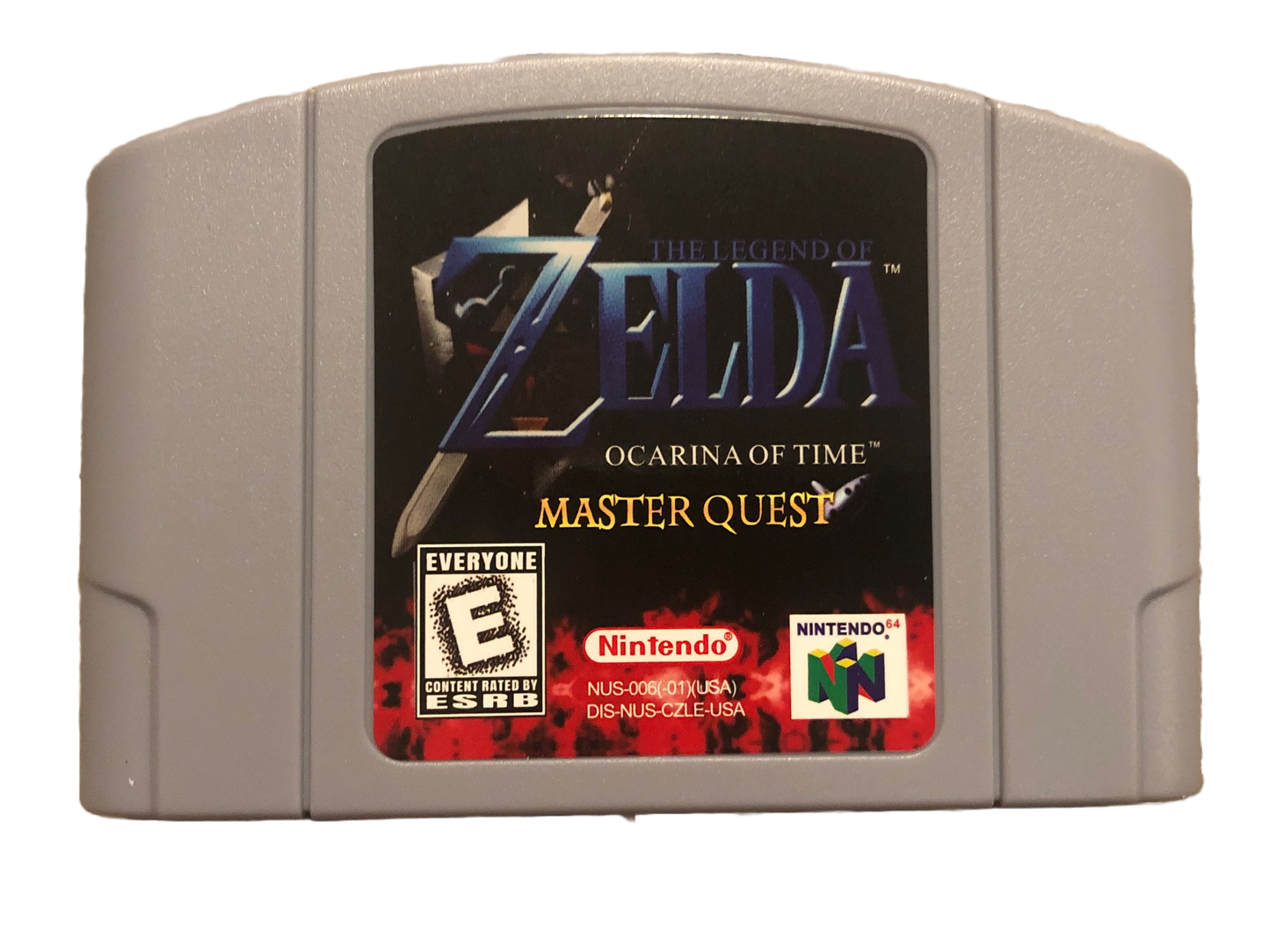 The Legend of Zelda Ocarina of Time Master Quest Nintendo 64 N64 Video Game