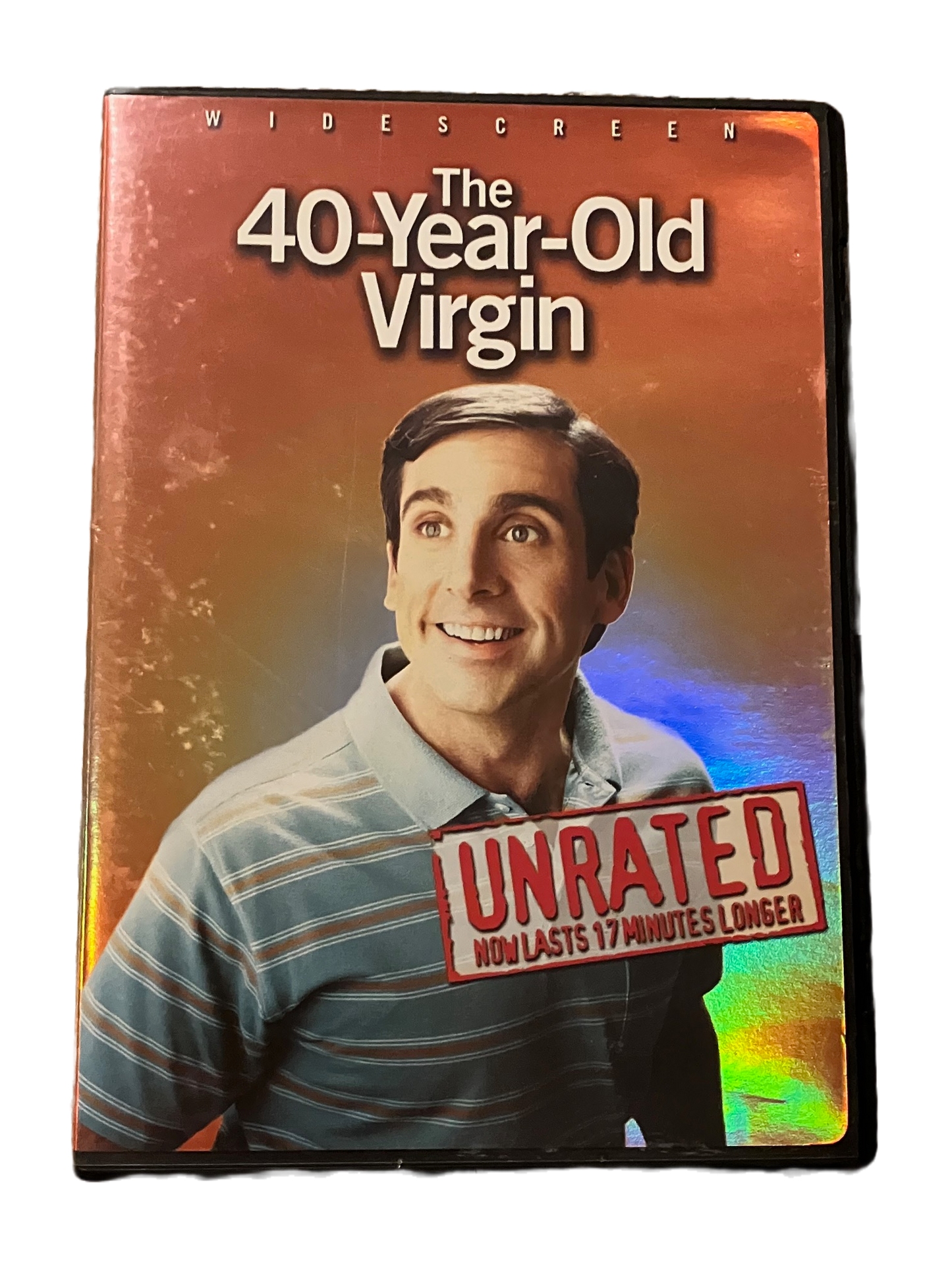 The 40 Year Old Virgin Used DVD Movie. Unrated. Steve Carell