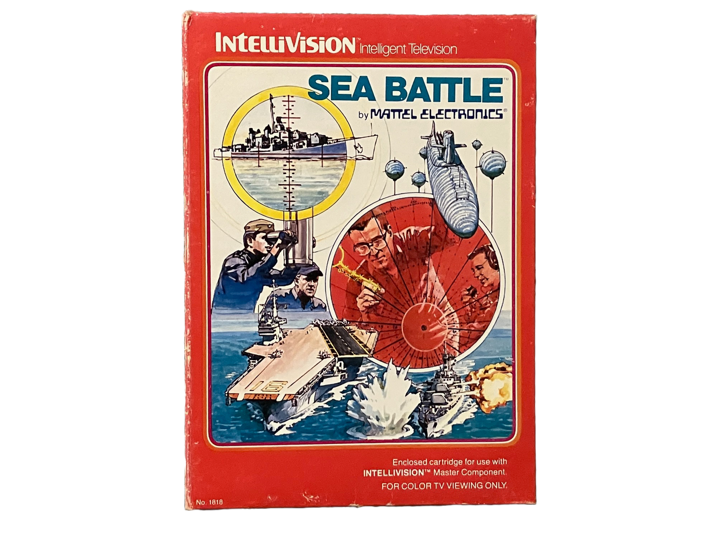 Sea Battle Intellivision Video Game