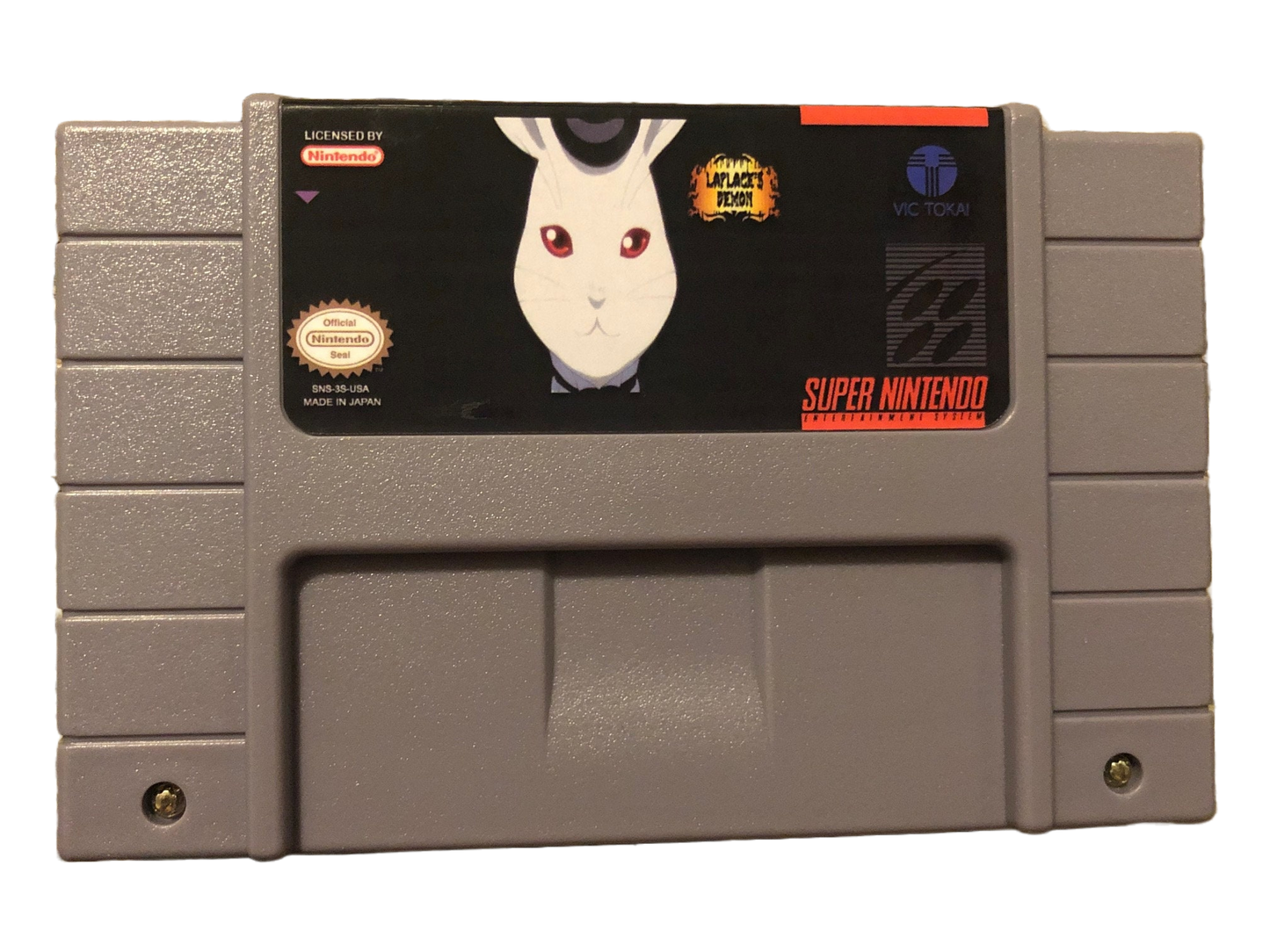 Laplace's Demon Super Nintendo SNES Video Game