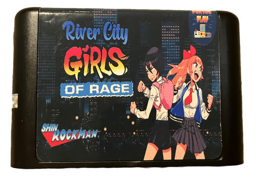 River City Girls of Rage Sega Genesis Video Game