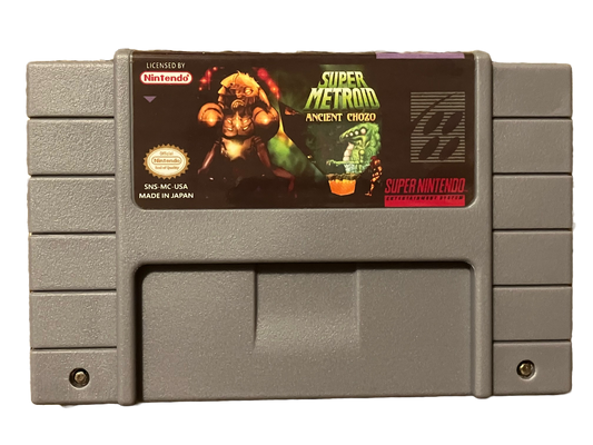 Super Metroid Ancient Chozo Super Nintendo SNES Video Game