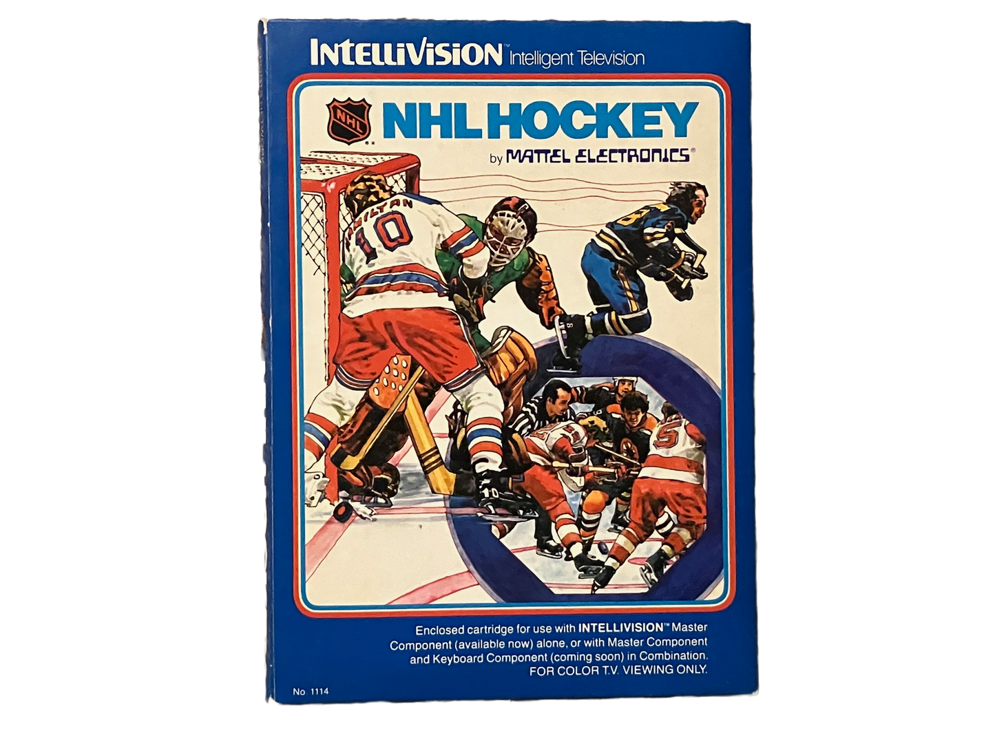 NHL Hockey Intellivision Video Game Complete