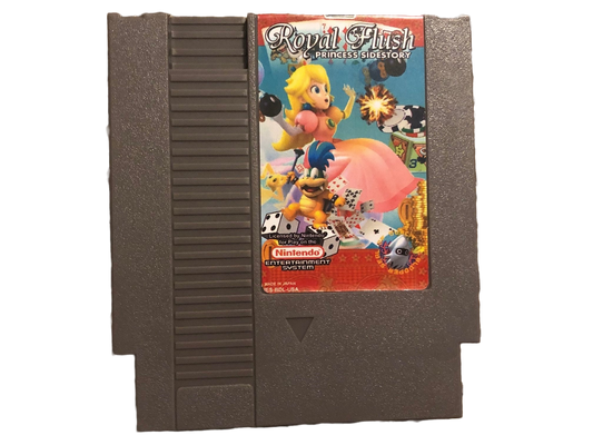Royal Flush A Princess Side Story Nintendo NES Video Game