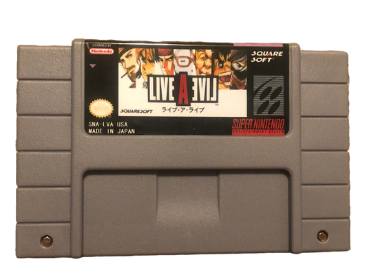 Live A Live Super Nintendo SNES Video Game