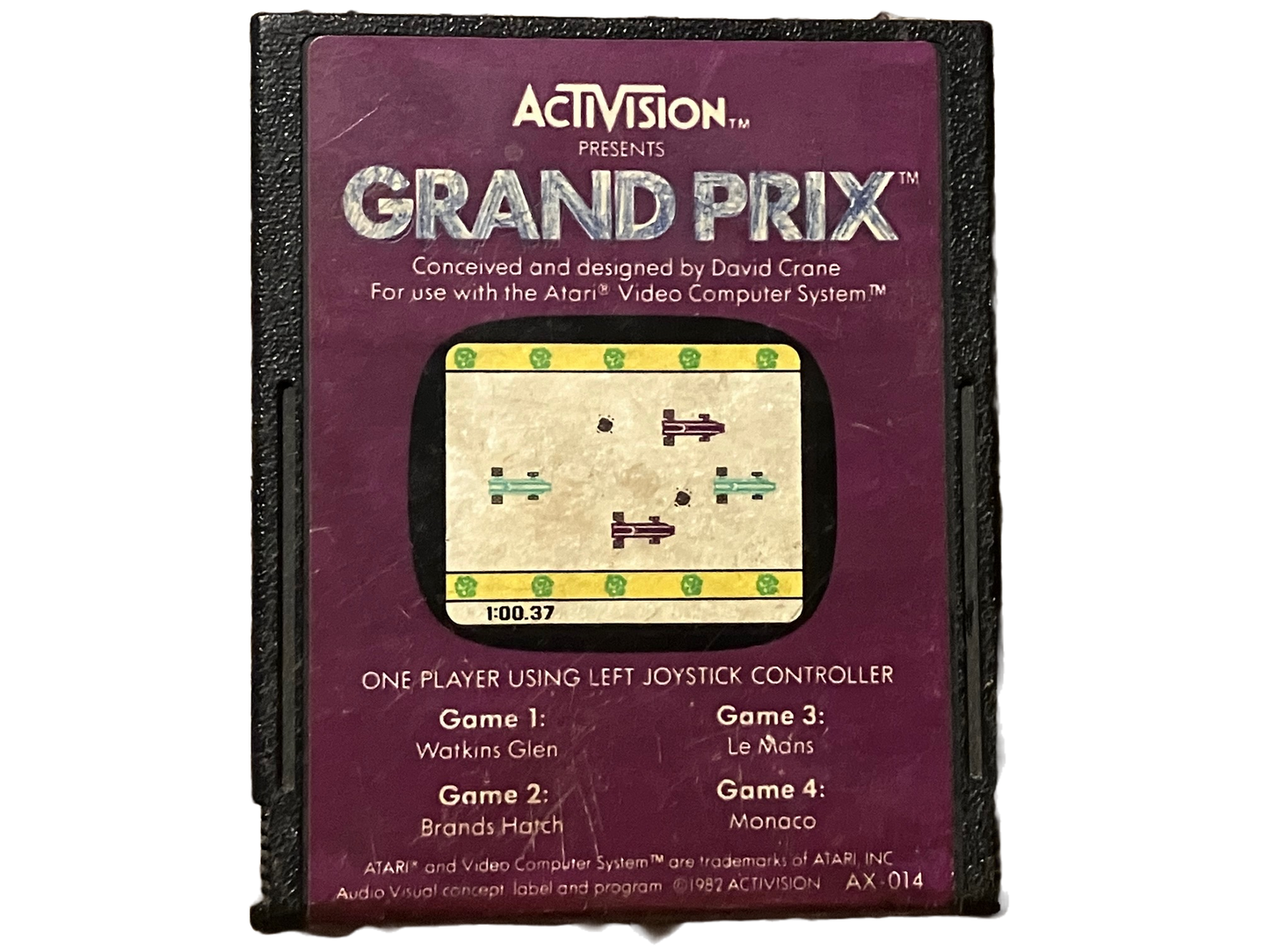 Grand Prix Atari 2600 Video Game