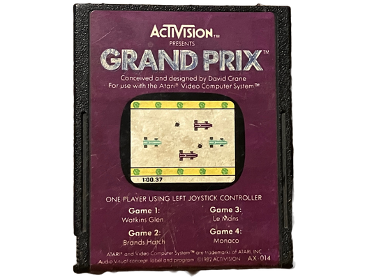 Grand Prix Atari 2600 Video Game