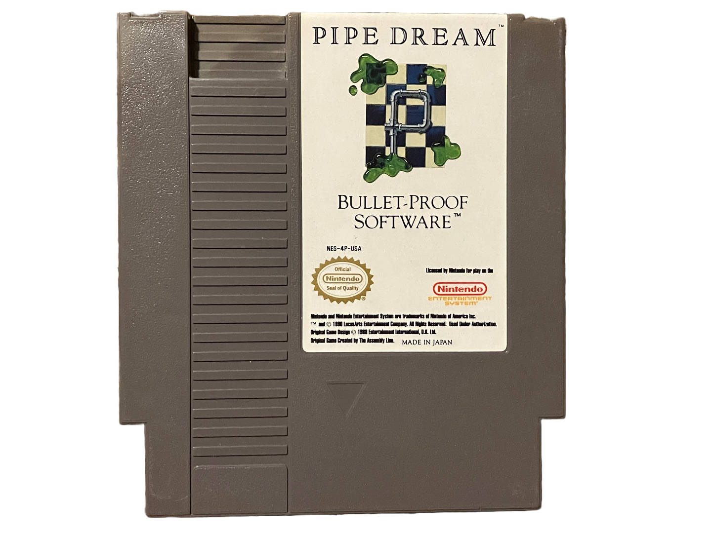 Pipe Dream Nintendo NES Video Game