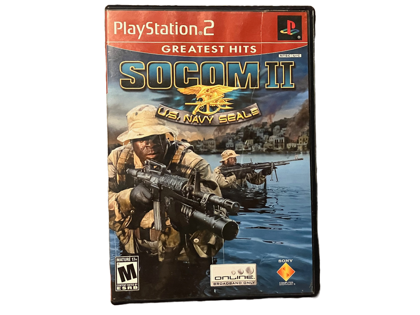 SOCOM II: U.S. Navy SEALs (Greatest Hits) Sony PlayStation 2 PS2 Complete