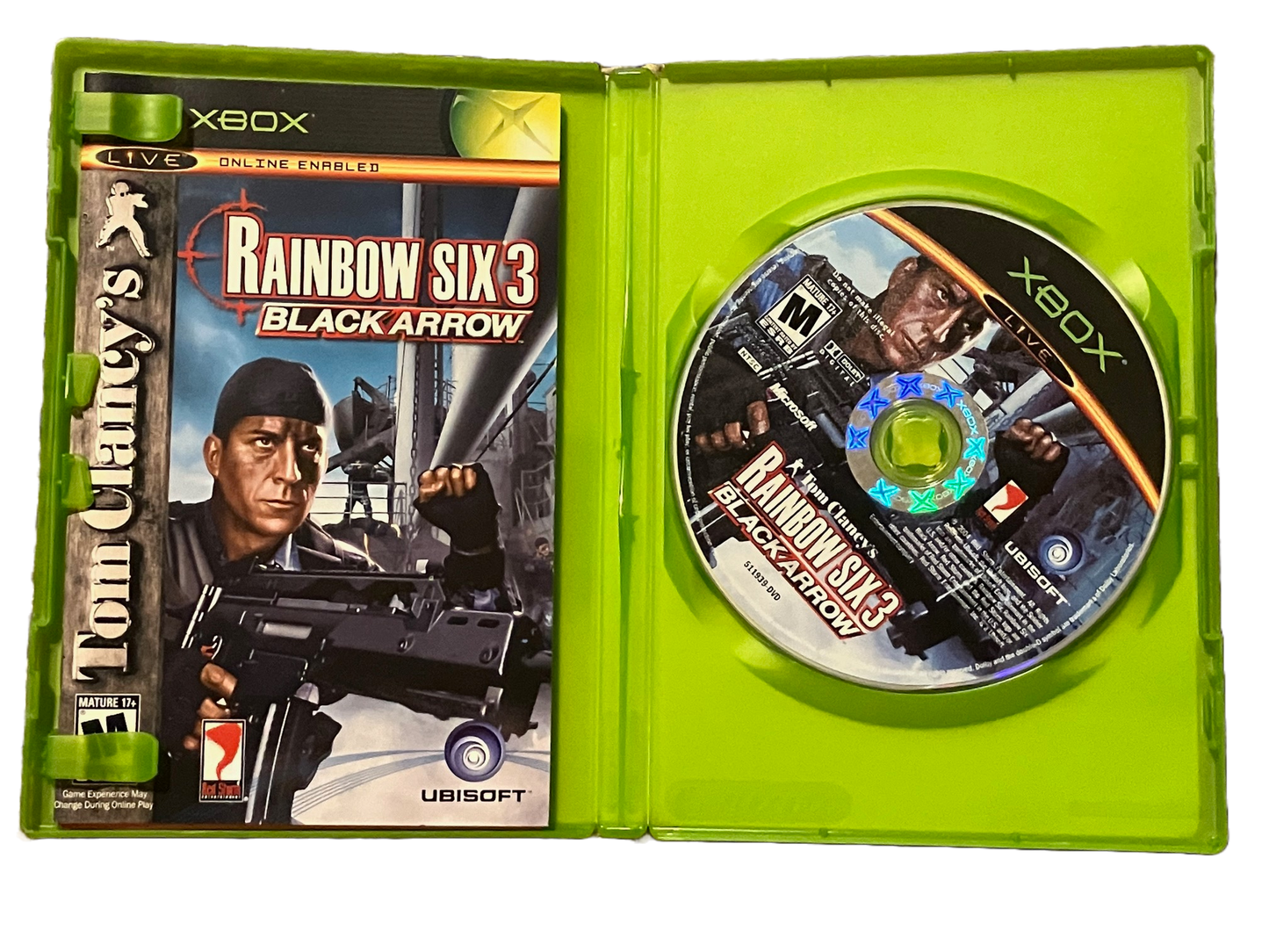 Tom Clancy's Rainbow Six 3 Black Arrow Original Xbox Complete