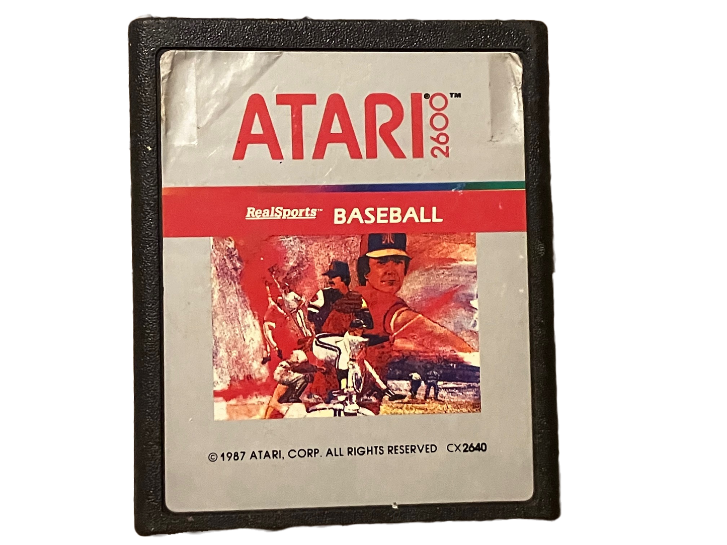 RealSports Baseball Atari 2600 Video Game