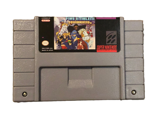 Fire Emblem Mystery of the Emblem Super Nintendo SNES Video Game