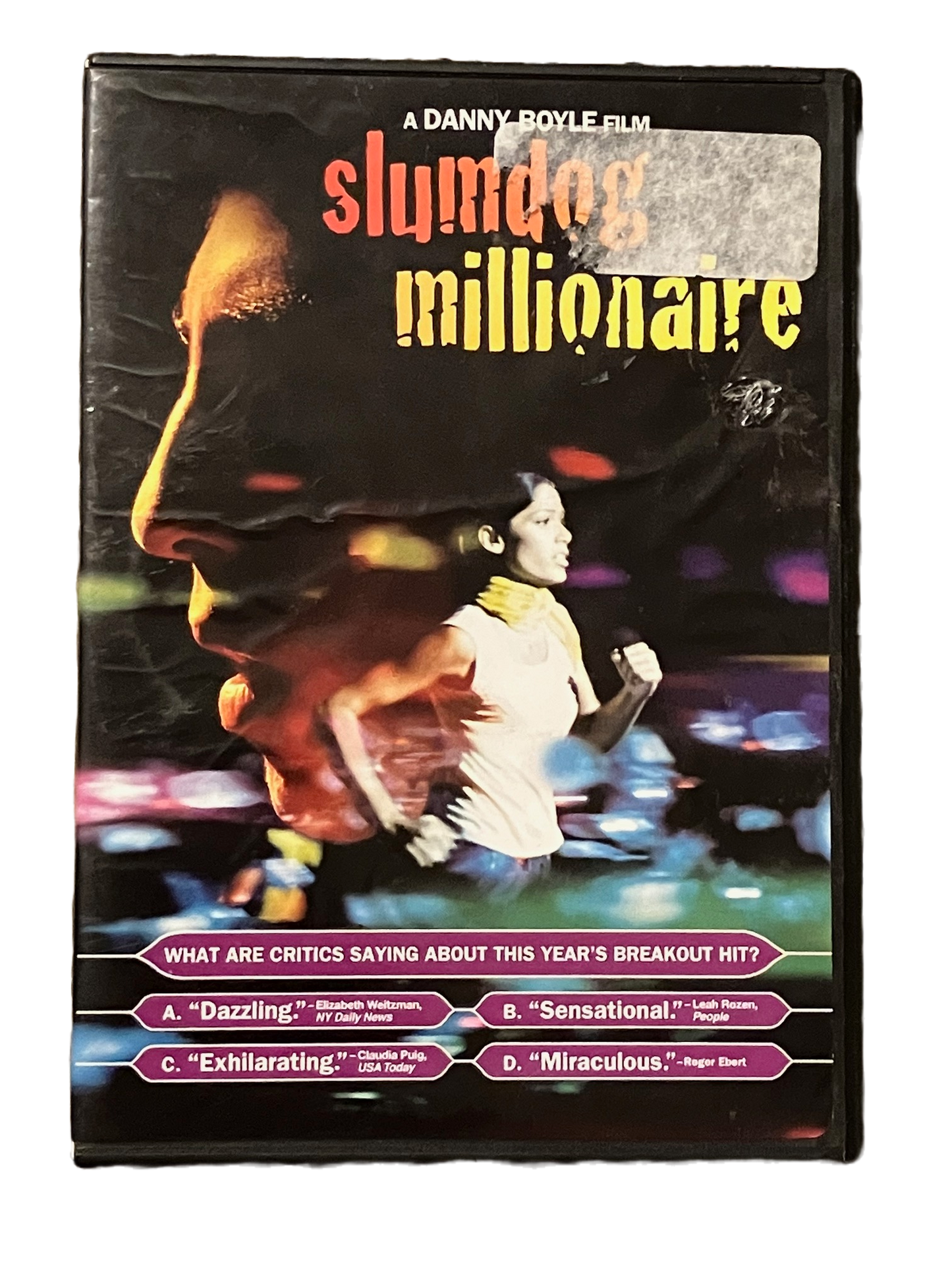 Slumdog Millionaire Used DVD Movie.