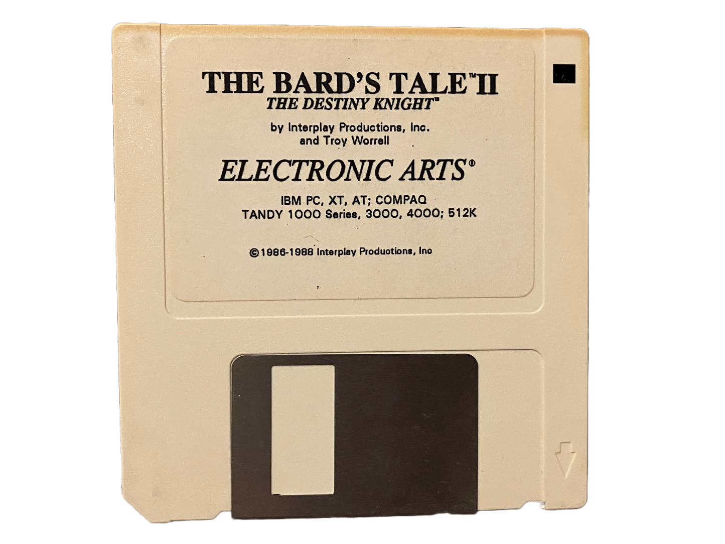The Bard's Tale II PC MS DOS Game