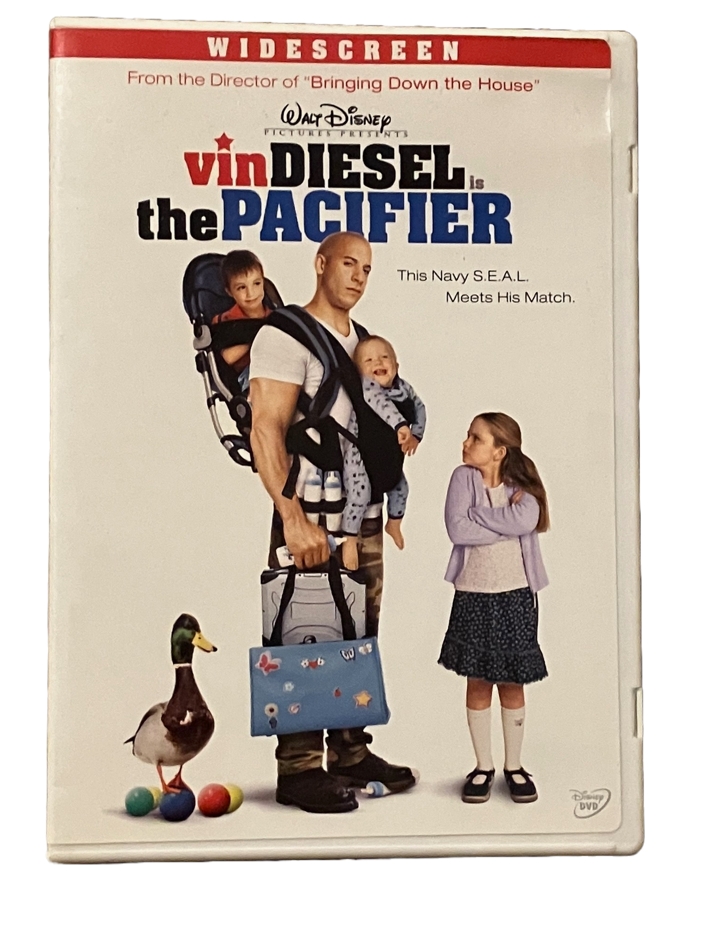 The Pacifier Used DVD Movie. Vin Diesel