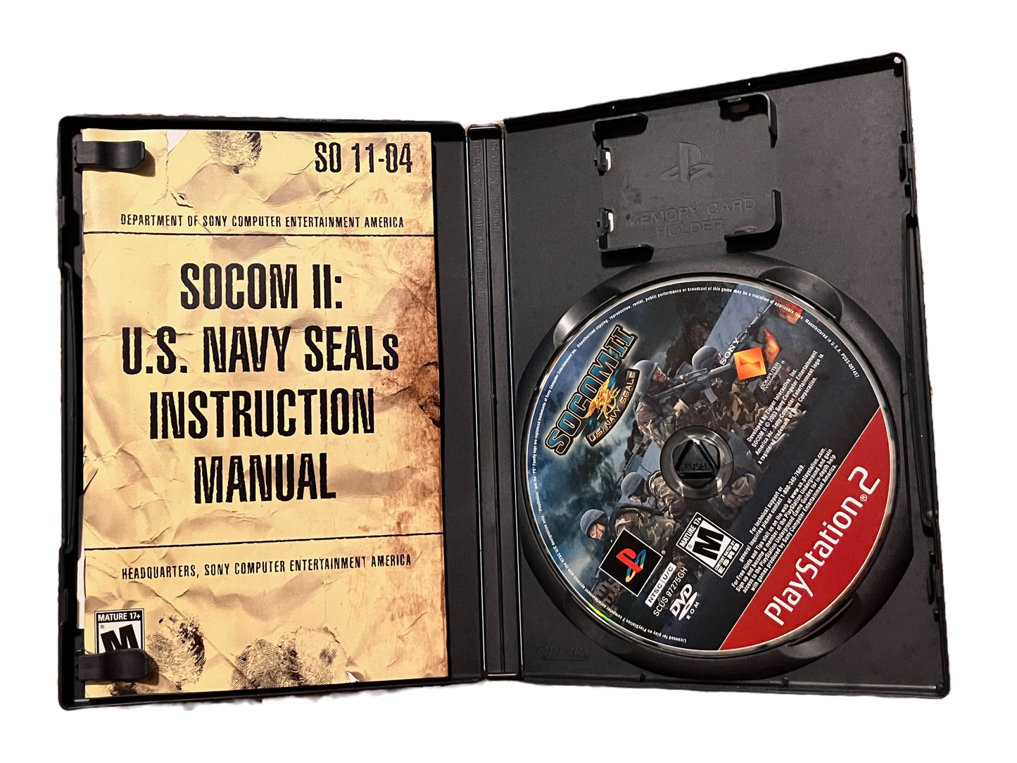 SOCOM II: U.S. Navy SEALs (Greatest Hits) Sony PlayStation 2 PS2 Complete